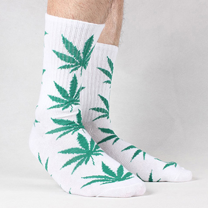 Weed Socks In Tubu Crew Socks Men